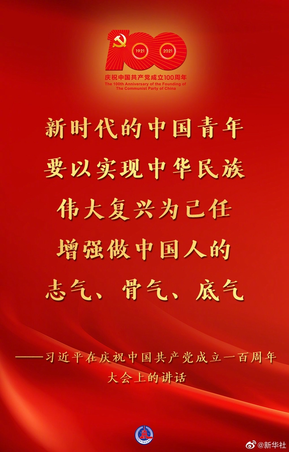 习近平在庆祝中国共产党成立一百周年大会上的讲话金句(图16)